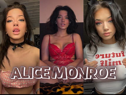 AliceMonroe, 21 Jahre, Pornodarstellerin, aus München